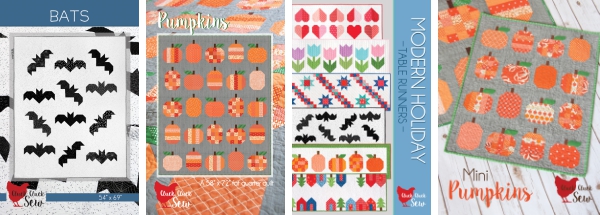 Fall Quilt Patterns, Cluck Cluck Sew