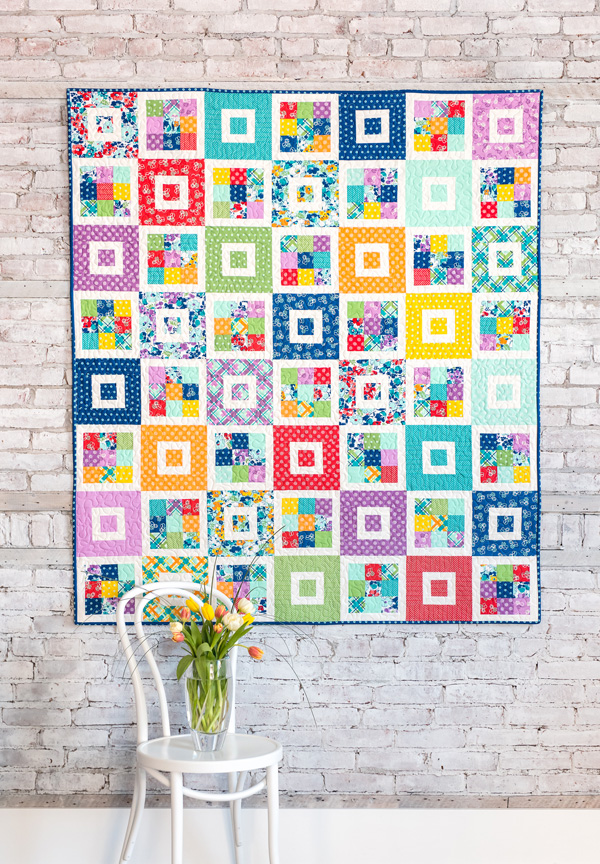 Shortcake Quilt, Jelly Roll Friendly