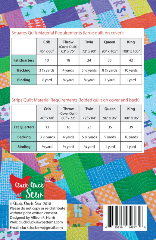 Fat Quarter Friday Quilt Pattern