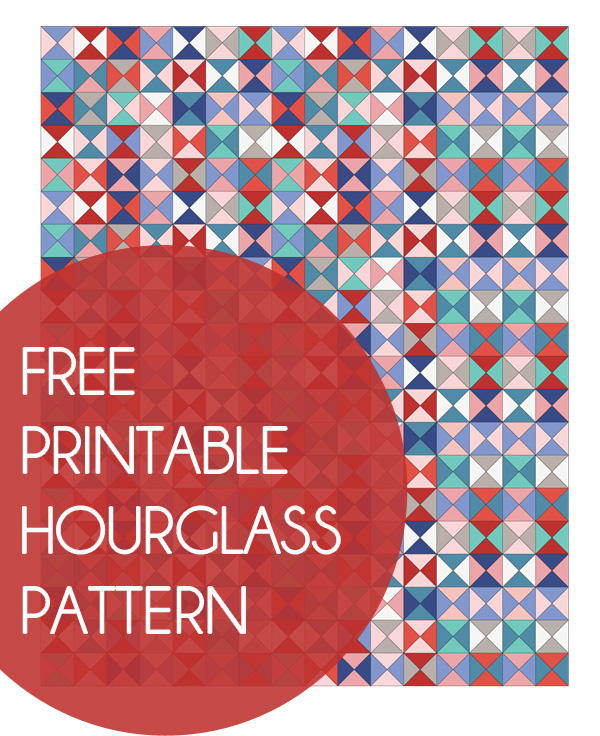 How to make Hourglass Quilt Blocks