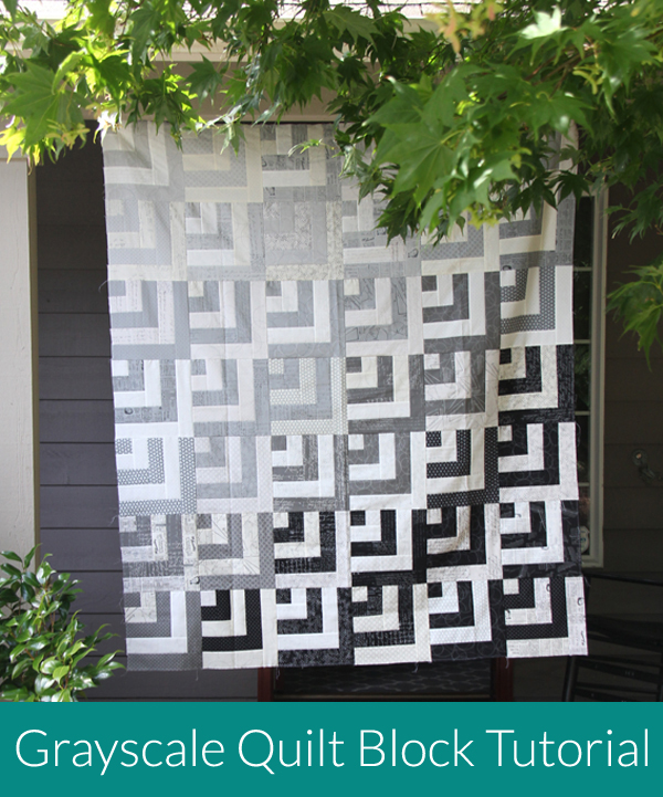 Grayscale Quilt Block Tutorial