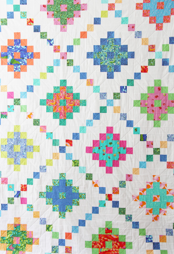 Pixel Chain, Jelly Roll Quilt Pattern