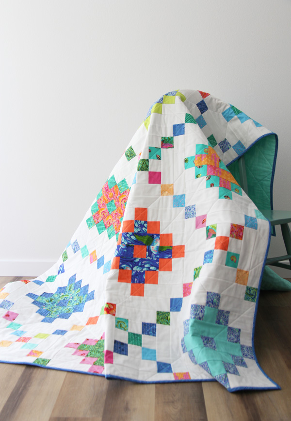 Pixel Chain, Jelly Roll Quilt Pattern