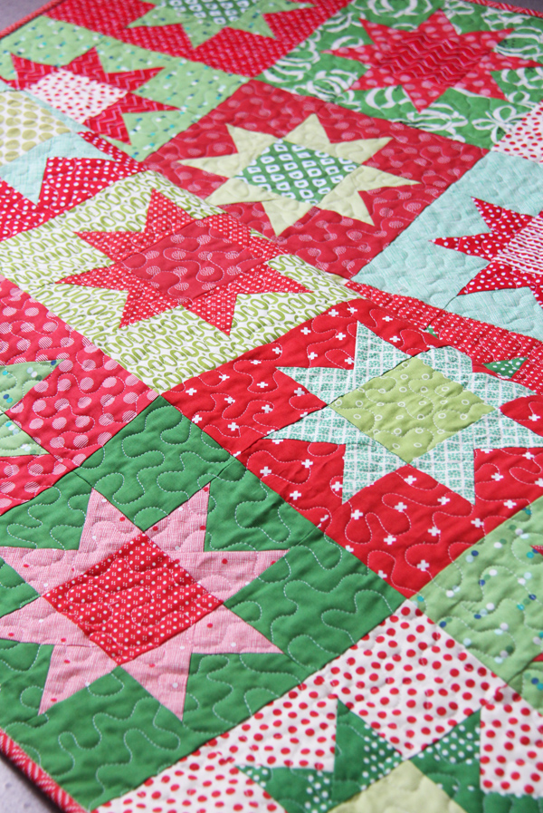 Christmas Stars, Free Printable Pattern in 5 sizes