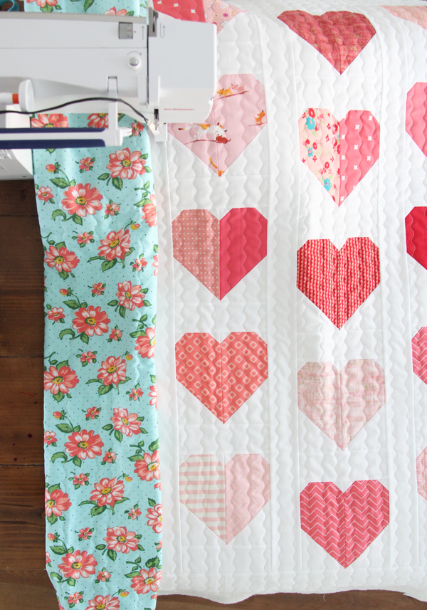 Simple Heart Quilt Free Quilt Pattern