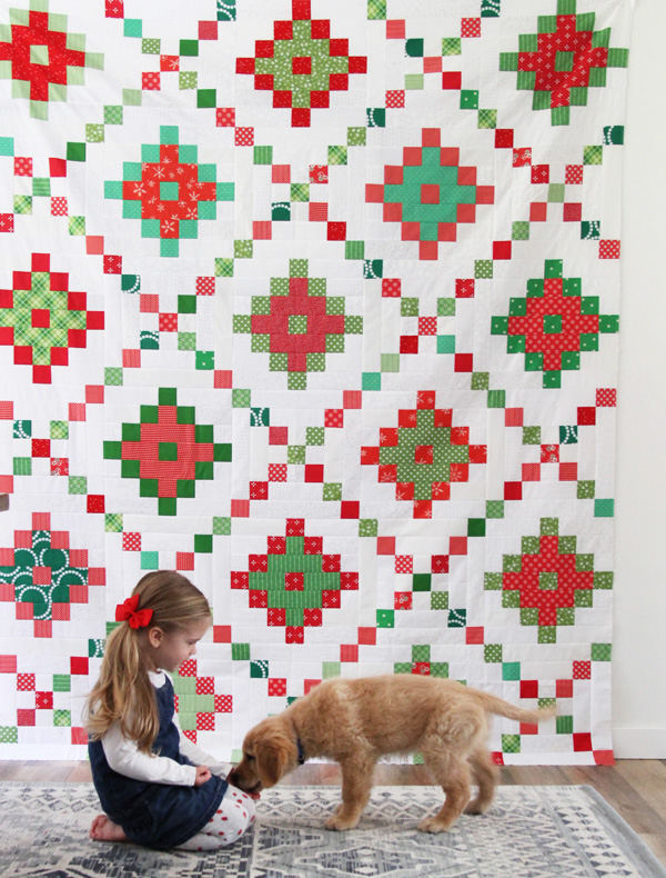 Pixel Chain Quilt Pattern, Jelly Roll quilt