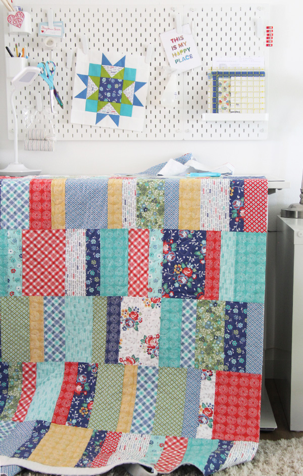 Fat Quarter Shuffle pattern, beginner friendly