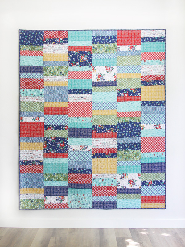 Fat Quarter Shuffle pattern, beginner friendly