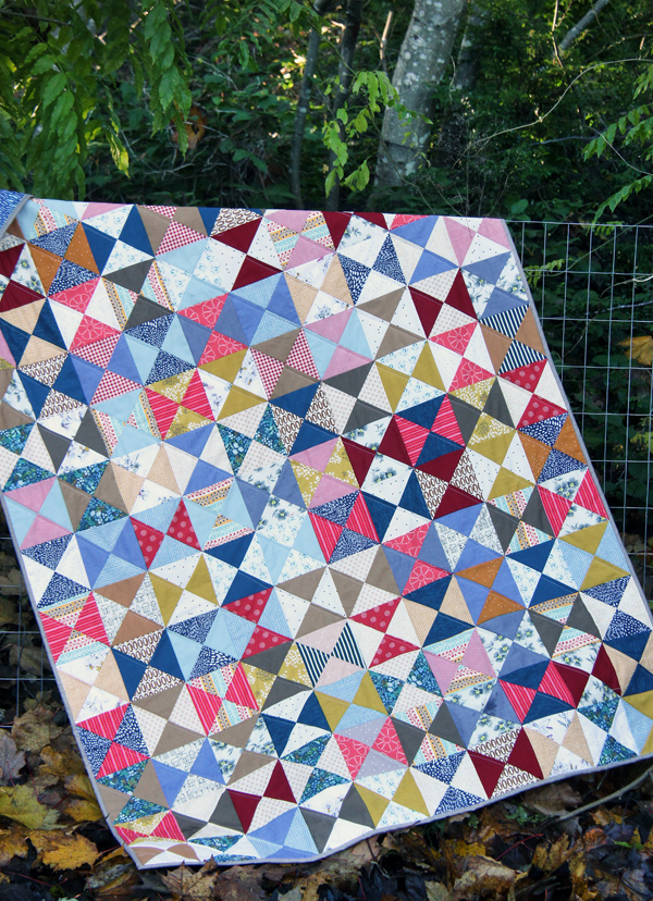 Free Hourglass Quilt Tutorial