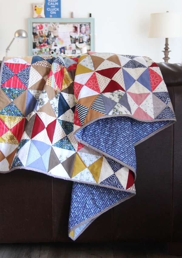 Free Hourglass Quilt Tutorial