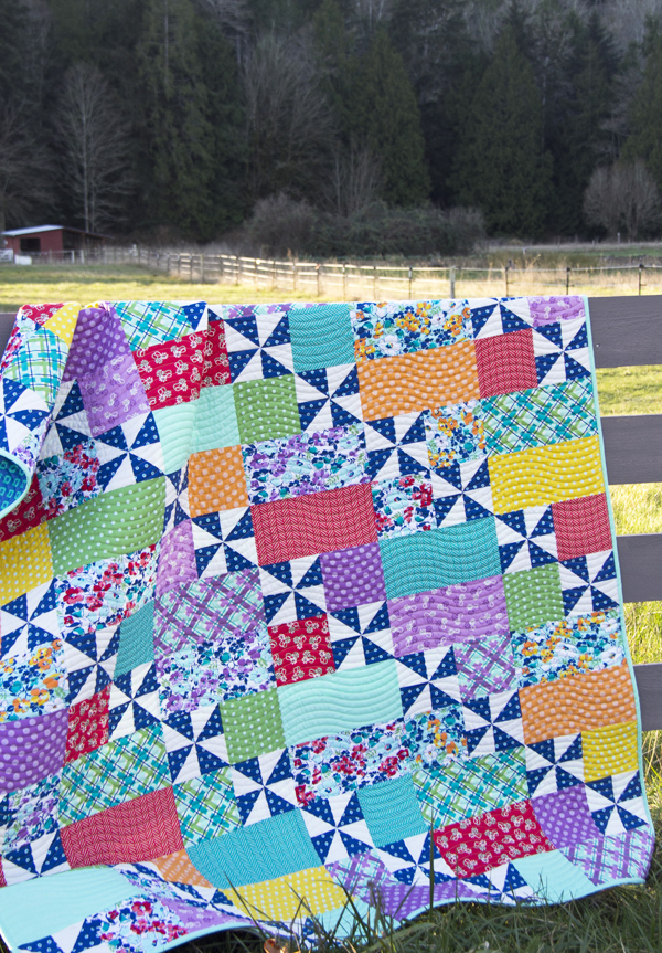 Playful 2 Pattern in Hello Jane fabrics