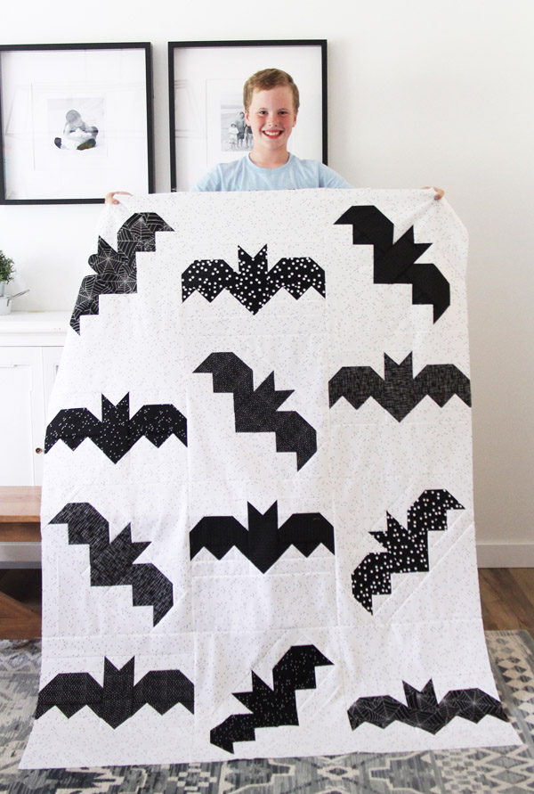 Bats Quilt Pattern, Cluck Cluck Sew